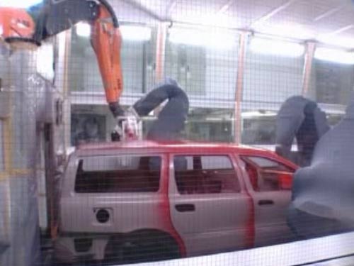 機(jī)械手噴涂-汽車(chē)整車(chē)噴漆